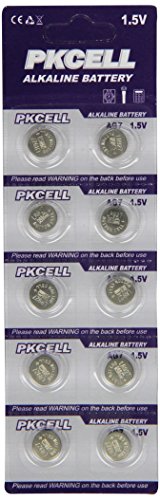 BlueDot AG7 1.5V Alkaline Button Cell Batteries, 20 Pack