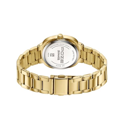 Image of Sonata Poze 9 with Quartz Analog Watch for Women