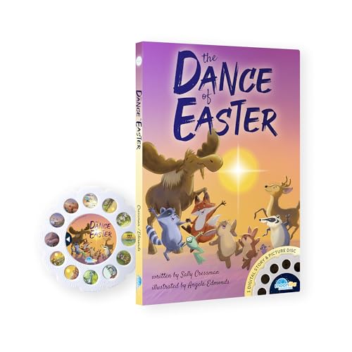 Moonlite Storytime - Dance of Easter - A Magical Read Together - Projector Sold Separately - Digital Bible Stories for Kids - Interactive Story Disc - Learning Gifts for Kids Ages 12 Months & Up