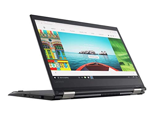 Lenovo ThinkPad Yoga 370 Touch Laptop with Intel Core i5-7300U, 8GB DDR4 RAM, 256GB SSD - 13.3" - Black - 20JH002AUS (Renewed)