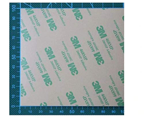 3M 468MP doppelseitiges Klebeband, 4 Blatt