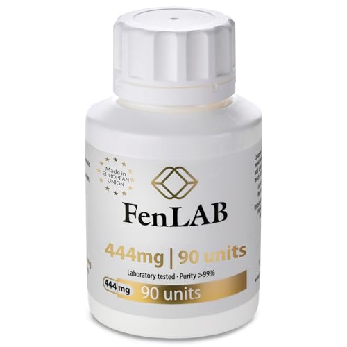 FenLAB | 444 mg | 90 Units | 99% Pure | Made in Europe