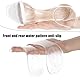 KFHENSOMR 3/4 Gel Einlegesohlen für Damen, 2 Paar Bequeme Damen Transparent Gel Einlegesohlen, Fußbogenstütze Rutschfest Daman Silikon Einlagen, Einlagen für High Heels Sandalen Flache