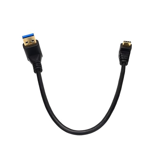 Miniatura 9 de SuperSpeed - Cable de extensión USB 3.0 macho a hembra, adaptador USB de 90 grados, cable extensor para extensión de puerto USB, ángulo izquierdo y