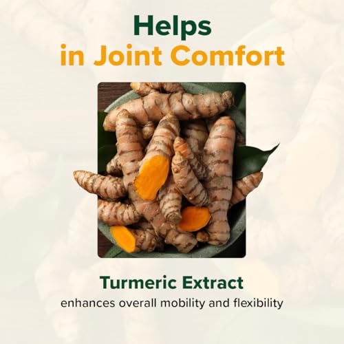 Image of VAHDAM Turmeric Curcumin for Joint Support | 60 Capsules | Piperine & 95% Curcuminoids | Anti Inflammatory Supplement