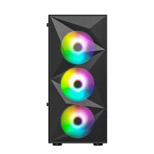 Image of Elite 1200 Gaming PC Combo Kit with H110 Motherboard, i7-9700 Processor, 16+16GB DDR4 RAM, 512GB NVMe, 1TB SSD, WiFi + Bluetooth 5.0, CPU Fan, ECO500 SMPS,Windows 10 Pro & MS Office.