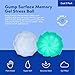 Gump Surface Gel-Filled Stress Ball | Ultra-Squishy Fidget Toy for Stress Relief & Focus | Anxiety Ball for Adults & Teens | Sensory Squeeze Toy | Cool Mix 2 Pack