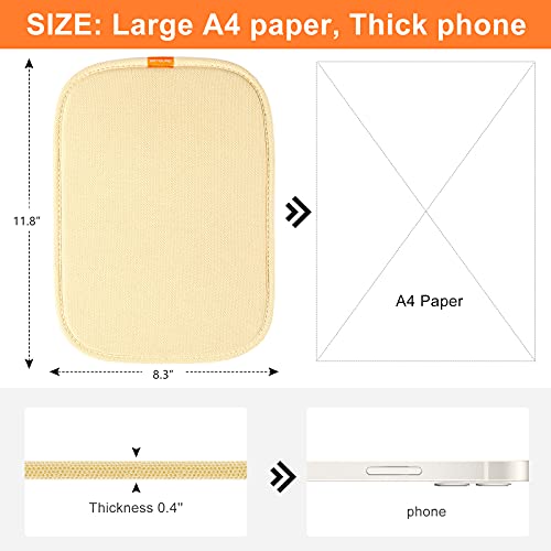 Beyourd Auto Center Console Cover, Car Armrest Box Pad, Skin-Friendly Washable Cotton Cloth, Anti-Slip, Armrest Cover Protector For Vehicle Suv Truck Car, Beige #TOP4