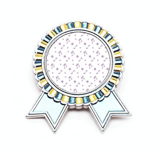 Broche notes de musique métal M pour égayer instantanément un manteau terne