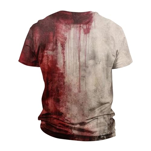 Im Fine Bloody Shirt Problem Solved Shirt Blood Horror Funny Gifts Plus Size Halloween Shirts3