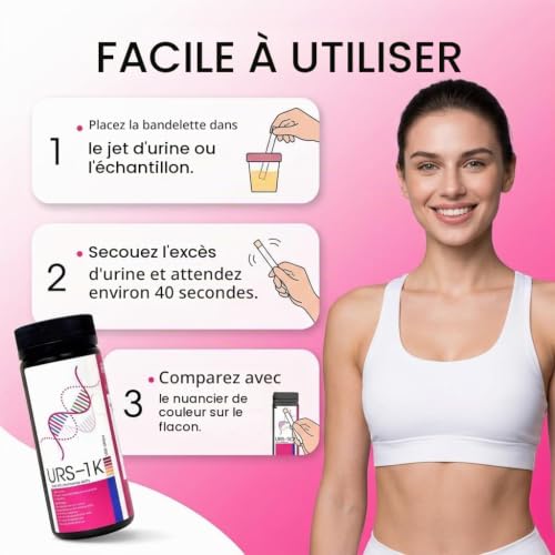 100 Bandelettes Test Cétones Urinaires, Keto Test Urinaire avec Échelle de Couleurs, Bandelette Ketose pour Observation du Niveau de Cétones, Utilisation à Domicile et en Déplacement – vue 3