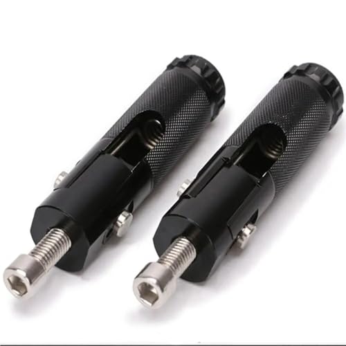 Repose pied moto pliant en aluminium CNC et pédales de repose-pieds arrière