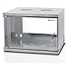TECHLY Professional 108194 Armadio Rack 19" a Muro 9U Prof. 320 Grigio Assemblato Grigio