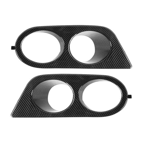 Cubierta de luz antiniebla con diseño de fibra de carbono para parachoques E46 M3