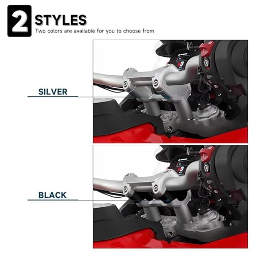 Accessoires guidon réhausseur pour moto Ducati Multistrada V4 S - 4