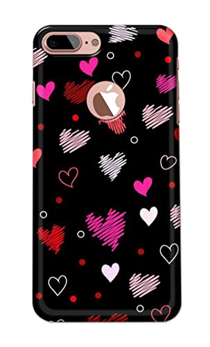 Image of PRINTFIDAA Vibrations of Love Hard Back Cover for iPhone 7 Plus Logo (5.5 inch) / iPhone 8 Plus Logo (5.5 inch), A1784 Back Cover -(P6) KAT1009