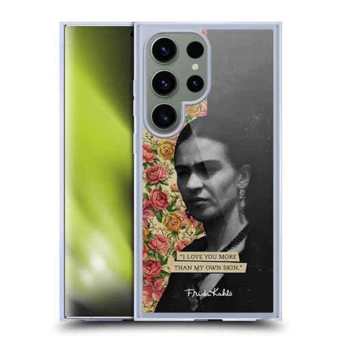 Coque gel Samsung S24 Ultra 5G Frida Kahlo protection compatible MagSafe Je t'aime