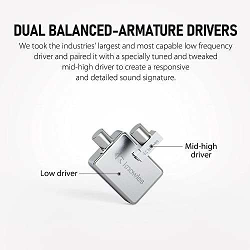 Image of Xvive U4T9 Wireless in-Ear Monitor System with Dual Balanced-Armature Drivers IEM Earphone for Musician