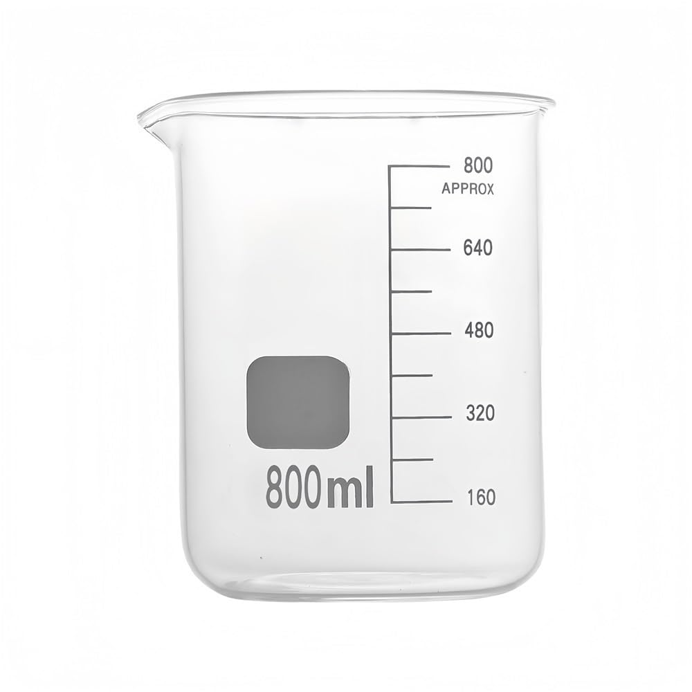 Wysoka zlewka ze szkła borokrzemianowego Laboratoryjna kuchenna miarowa Wiele rozmiarów(3000mL 1 piece)