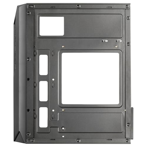 MC-S1 Nero, Case PC Gaming Compatto Micro-ATX, Illuminazione ARGB 12 Modalità, Ventola FRGB, Finestra Laterale Completa - Case PC - Immagine 6