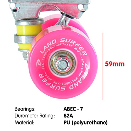 Land Surfer® Skateboard Cruiser Retro Completo con...