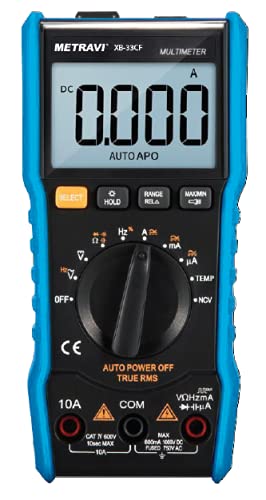 METRAVI Digital T-RMS Multimeter- XB-33CF