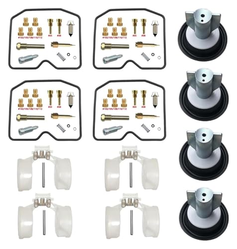 Pièces de rechange carburateur ZR-7 membrane flotteur kit réparation Kawasaki 1999-2005