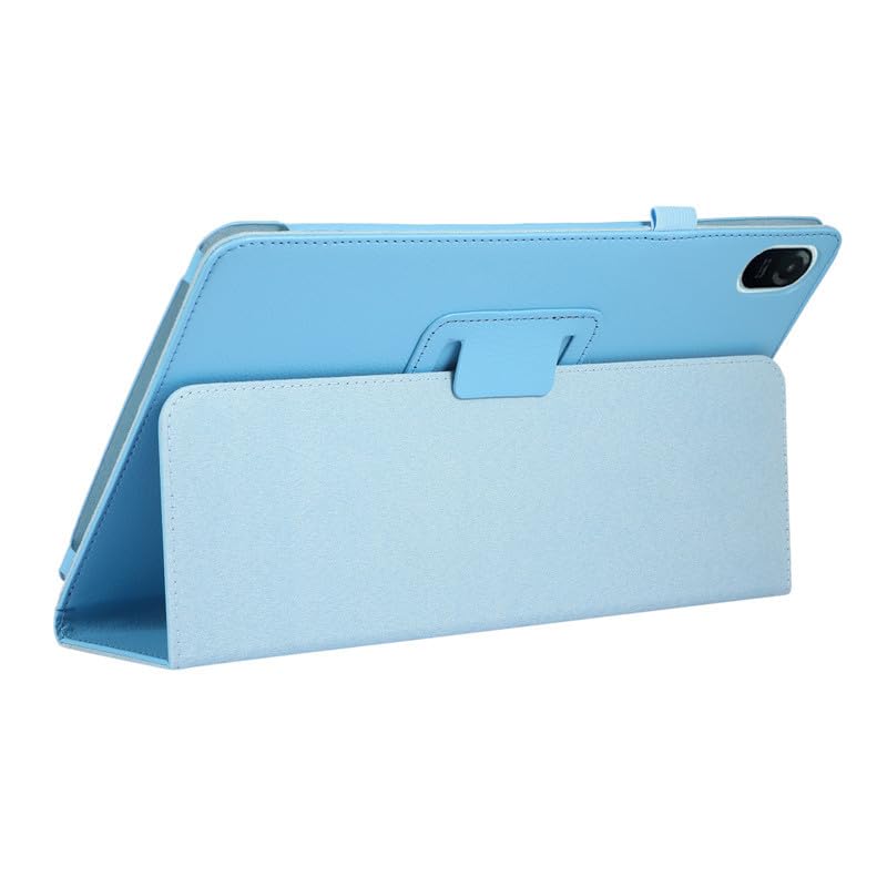 Nadaje się do Huawei Honor Pad 8 30.5 cm Etui na tablet HEY-W09 Lychee Pattern Bracket Dwukrotnie składany skórzany futerał ochronny (kolor: fioletowy)