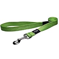 Rogz Reflective Dog Lead, Lime, Large