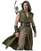 L'VOW Renaissance Hooded Surcoat Men's Medieval Sleeveless Tabard Tunic Vest Ranger Cloak for Viking Costume LARP Halloween Fantasy Cosplay(Green,L)