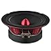 DS18 PRO-X6.4BM 6.5” Mid-Range Loudspeaker with Bullet 250 Watts RMS, 500 Watts Max Power, 4-Ohm - 6.5 inch Car Speakers for Pro Audio Builds
