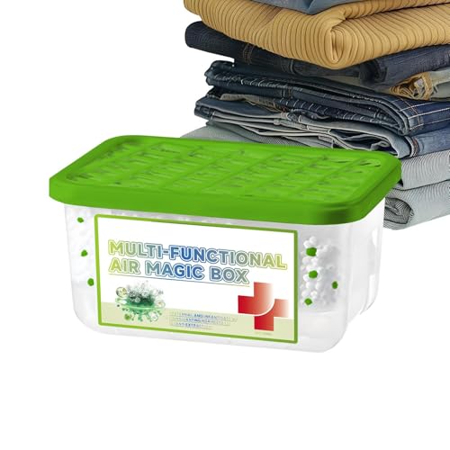 Absorbentes de humedad para armario, de eliminación de olores de larga duración, 200 g, deshumidificador para armario, sala de estar, hogar, estudio, oficina, área de mascotas, interior, coche