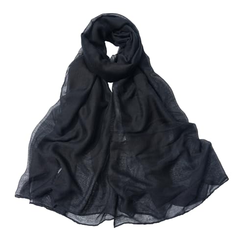 Coubeau Chales y Bufandas Suaves para Mujer Pañuelos para la Cabeza Chales para Vestidos de noche Bufandas Elegantes para Bodas Bufandas de Colores Sólidos