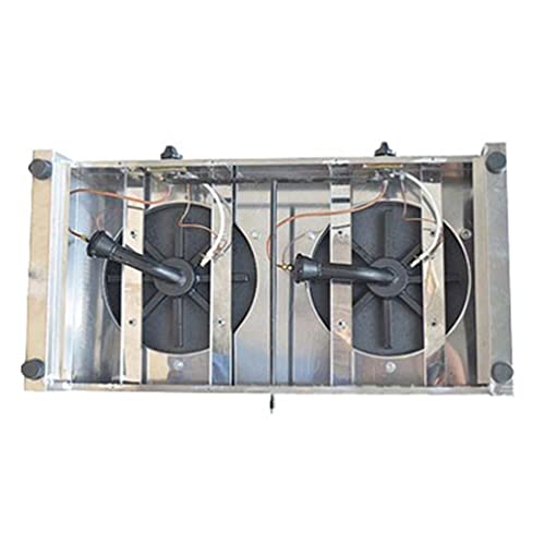 Kommerzieller Gas, doppelköpfig, ohne Rand, Crepe-Maker, Antihaft-Pfannkuchen-Maker, Crêpe-Pfanne, Obst-Pfannkuchen-Maker – Bild 4