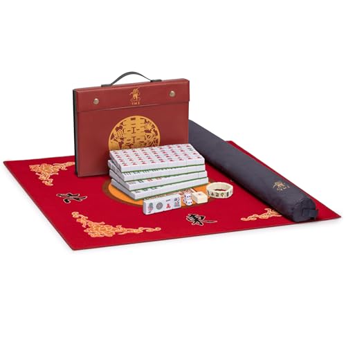Juego profesional Mahjong chino con paquete completo