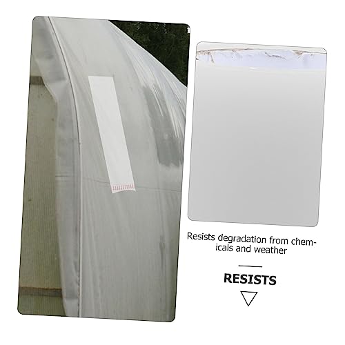 NUOBESTY fita adesiva fita de filme de efeito estufa politúnel fita UV fita transparente reparar fit