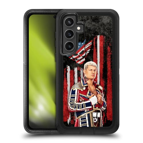 Head Case Designs WWE Cody Rhodes coque Samsung Galaxy S24 FE antichoc ultra-blindé