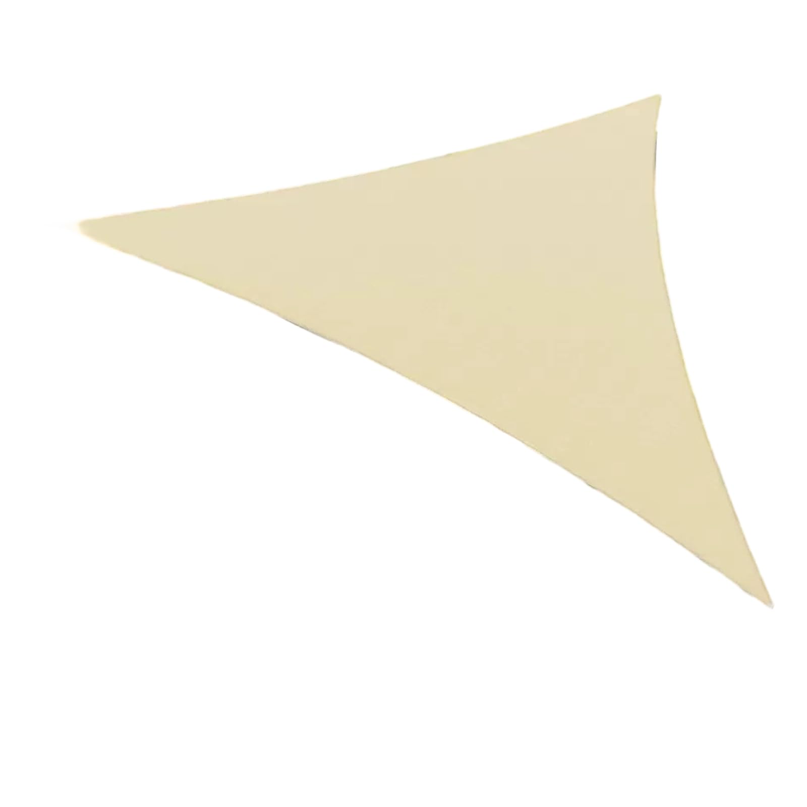 Wear-Resistant Waterproof Sun Shade Sail Reinforced Corners Triangular Shade Sail Storage Bag Outdoor Cover Heat Reduction for Balcony, Patio, Courtyard, Rooftop, Beige, 6-6-6m-image-28
