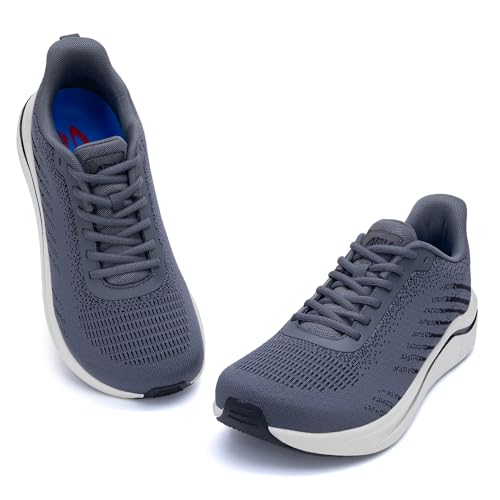 Image of Walking Shoes for Men Arch Support Plantar Fasciitis Shoes Orthotic Tennis Sneakers for Foot Pain Relief