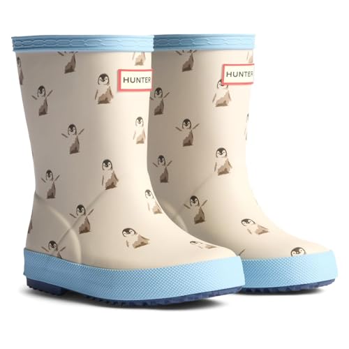 HUNTER Primera bota para niños, Pingüino, 8 US Little Kid