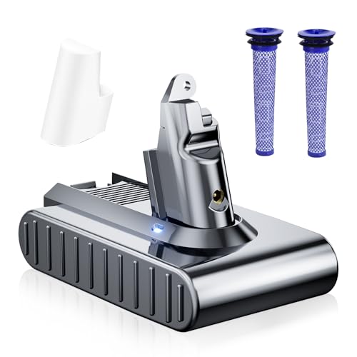 Image of Upgraded 7000mAh 21.6V Replacement for Dyson V6 Battery 6 Cell Compatible with Dyson V6 Animal V6 Absolute /Motorhead /Fluffy SV03 SV04 SV05 SV06 SV07 SV09 VTC4 DC58 DC59 DC61 DC62 DC72 Vacuum Cleaner