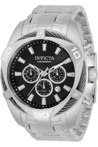 Invicta Bolt Chronograph Quartz Grey Dial Men's Watch 34118