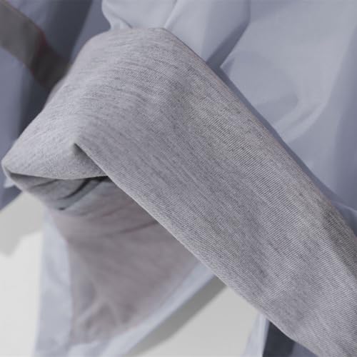 Kids Rain Jacket with Pocket Waterproof Fall Cuffed Sleeve Button Down Long Windbreak Girls Boys Preppy Hooded Coat4