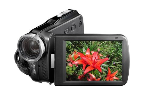 Aiptek AHD H500 Full-HD Camcorder (16 Megapixel, 7,6 cm (3 Zoll) Touch LCD Display, 5-fach optischer Zoom, HDMI)