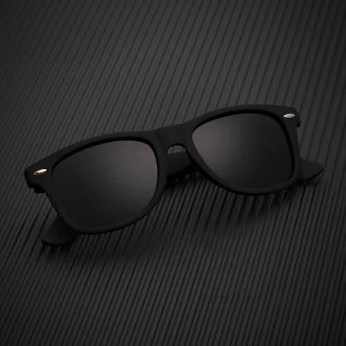 Polarized Sunglasses for Men Women Matte Finish Color Mirror Lens Sun glasses (3 Pack)2