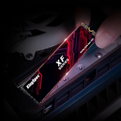 Image of KingSpec 2TB M.2 SSD 2280 NVMe PCIe 4.0 x4, Read /Write Speed up to 4000 /3500MB /s, Internal M2 PCIe SSD Compatible with Gaming Console /Desktop /Gaming Laptop