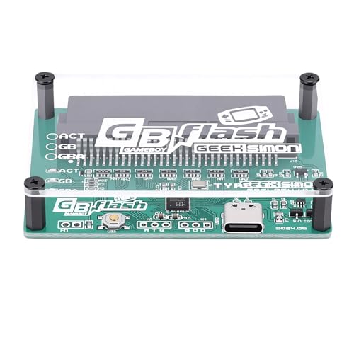 TRASMISSIONE VELOCE: il lettore di schede di gioco adotta la trasmissione USB 2.0 ad alta velocità, con una velocità massima fino a tre volte quella del supporto per GBxCart RW.Lo strumento di backup della ROM del gioco adotta un chip di salvataggio indipendente per garantire la sicurezza dei salvataggi del gioco e ridurre il pericolo di perdita di dati