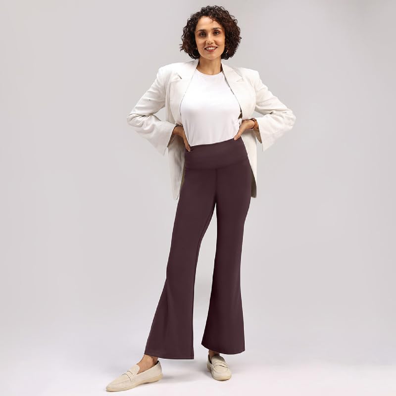 Image of BlissClub Ultimate Flare Pants Lite Tall for Women Above 5'5 ft