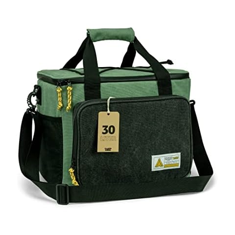 Campo Libre. Hulk I Premium Camping Kühltasche 30l (28+2) I Kühltasche klein mit Wasserdichten Reißverschlüssen I unsere Kühltaschen sind faltbar I hochqualitative Thermotasche in beliebter Größe Cover