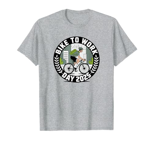 Bike to Work Day 2025 Cycling T-Shirt for Men